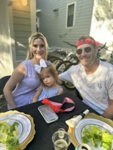 Family birthday party with Hibachi chef at 30A beach, backyard dining in Destin and Panama City Beach.