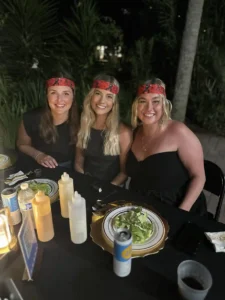 Private Hibachi chef 30A, girls night at Destin, Panama City Beach, backyard party bachelorette vibes