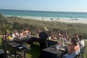30A Hibachi Grill Chef for Sunset Dinner