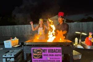 Panama City Beach Catering That Brings the Fire: Private Hibachi Chef at Your Rental
